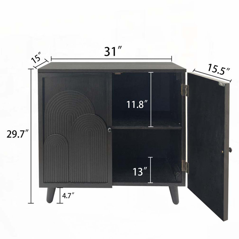 Armoire de rangement en bois