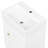 Wall-Mounted Bathroom Vanity with Diamond-Patterned Doors-1535050535