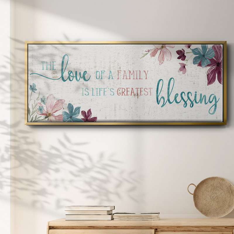 Life's Greatest- Framed Canvas