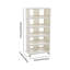 10 Pair Shoe Rack