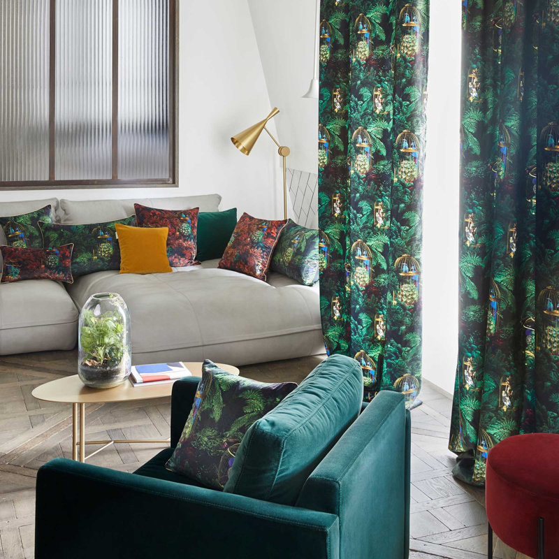 Room Darkening Curtain Single Panel