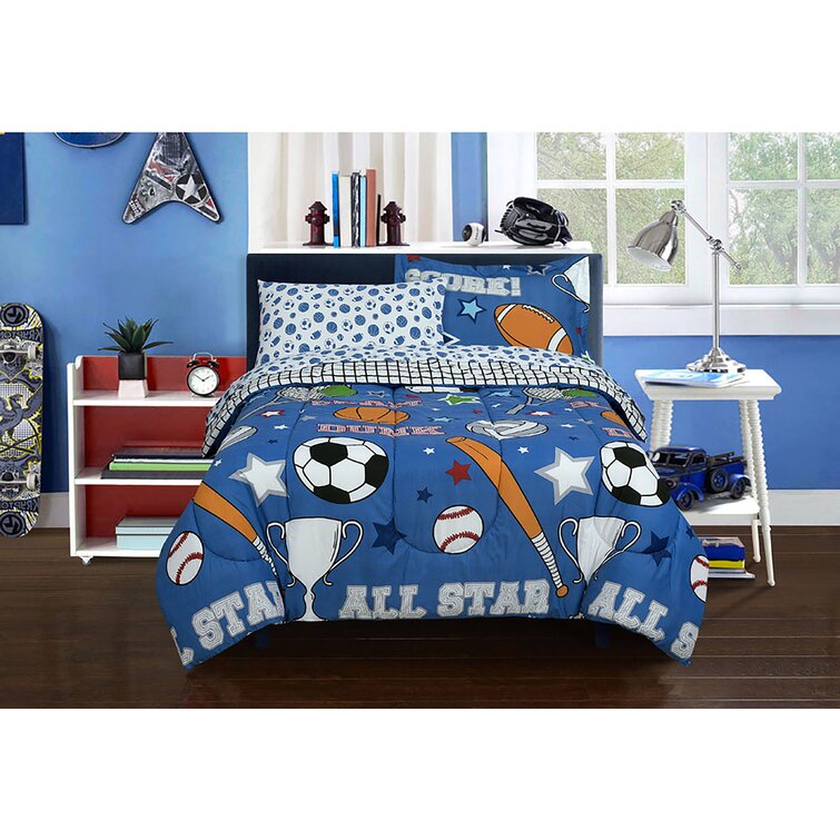 Zoomie Kids Wenger Microfiber Percale Comforter Set & Reviews