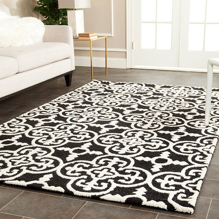 Brunswick Hand Tufted Wool Geometric Rug