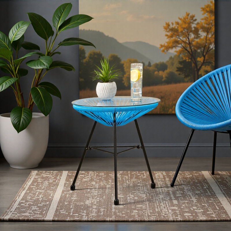 Table d'appoint, Bleu
