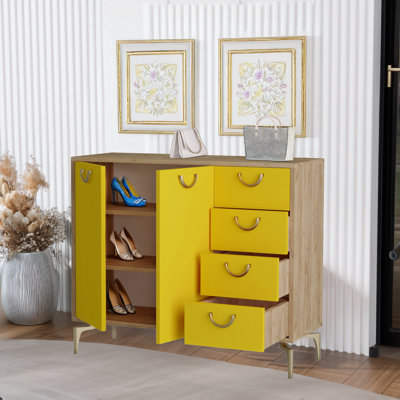 16 Pair Shoe Storage Cabinet