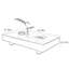 Table basse simple et moderne-438371905