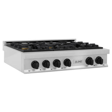 Café™ 36 Commercial-Style Gas Rangetop with 6 Burners (Natural