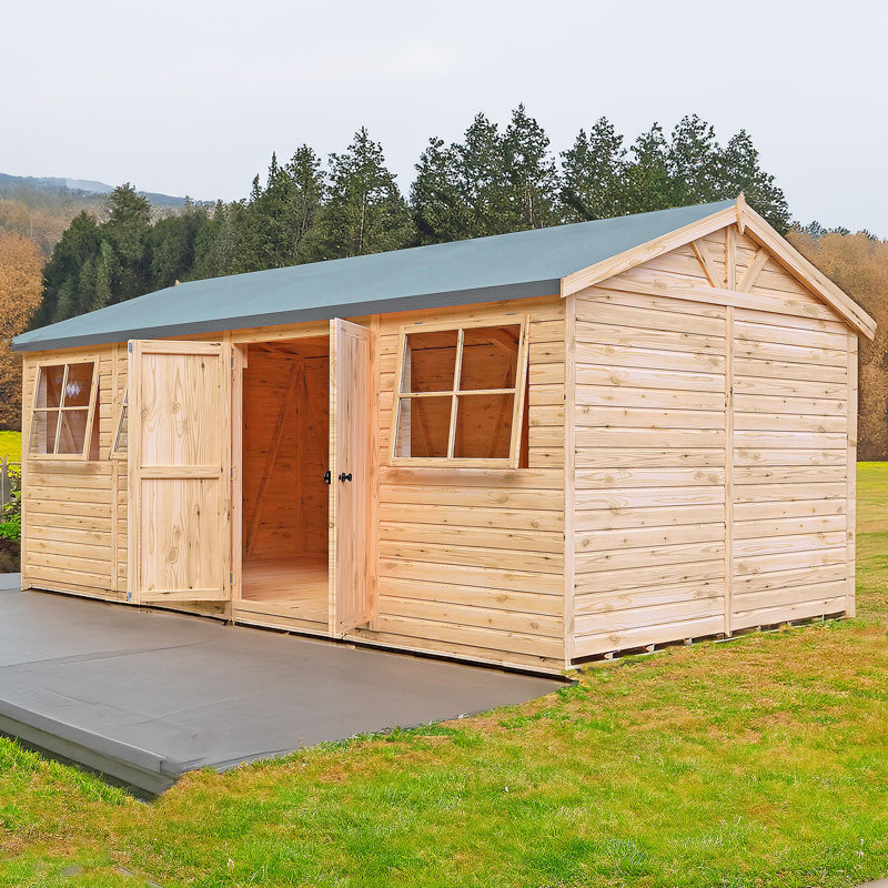 Mammoth 10 ft x 20 ft Shiplap Workshop