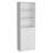 Layton 2 Piece Home Bookcase Set, 49" Wide With 8 Shelves And Double Door Cabinet, Living Room Set White-85297632