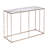 Nicholance 42'' Glass Top Console Table