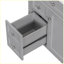 Meuble-lavabo moderne avec lavabo supérieur et 2 tiroirs-1459612724