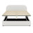 Upholstered Platform Bed With Hydraulic Storage System-1214157231