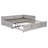 Upholstered L-Shaped Daybed With Pop Up Trundle-772652383