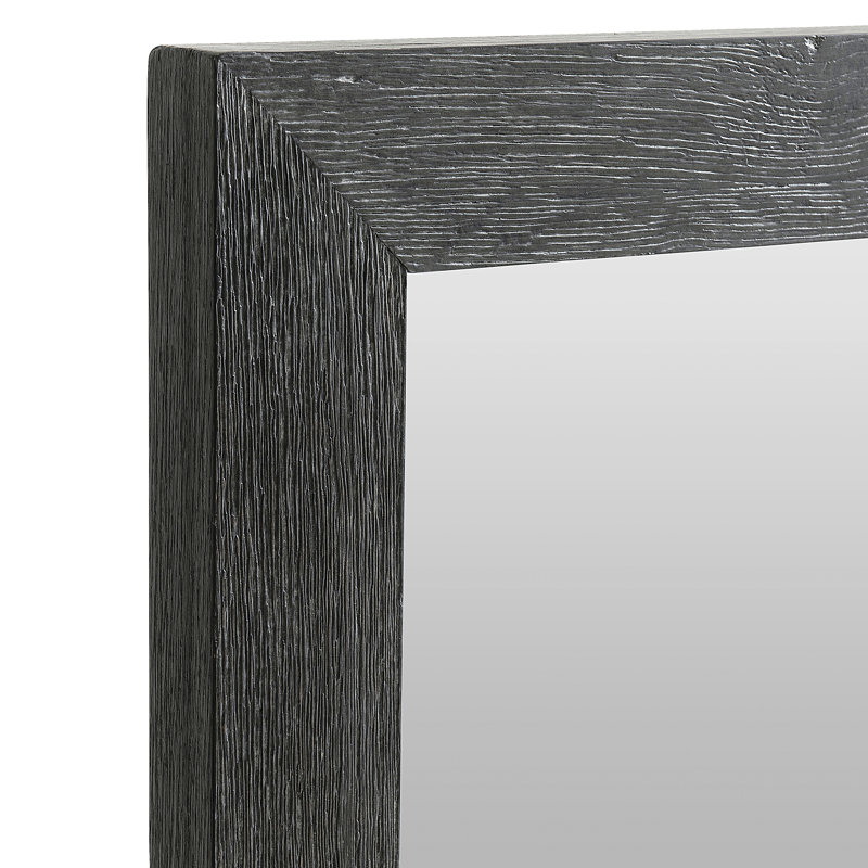 Menton Rectangle Solid Wood Mirror