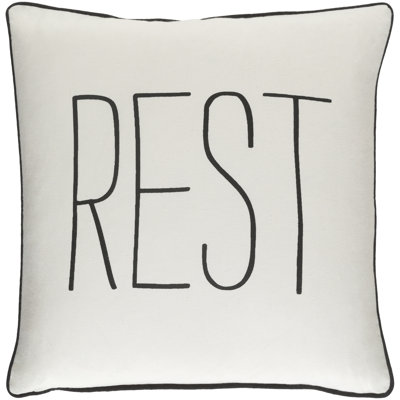 Manylath Square Cotton Pillow Cover