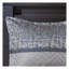 Ensemble d'édredon 7 pièces en jacquard bleu marine - Literie transitionnelle avec microfibre douce et coussins décoratifs pour la chambre principale-122647313
