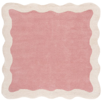 Metro 435 Hand Tufted Wool Pile Solid Color Rug