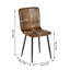Suede Dining Chairs (set Of 4)