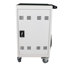 Chariot de chargement mobile et armoire pour ordinateurs portables 30 tablettes avec serrure à combinaison