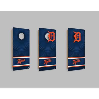 Detroit Tigers Mini Wall Hanging Cornhole