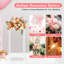 Supports de fleurs de mariage en acrylique transparent, pots de fleurs de vase centre de table