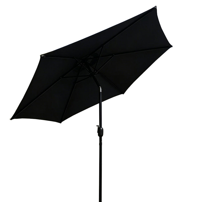  Parasol de marché en noir