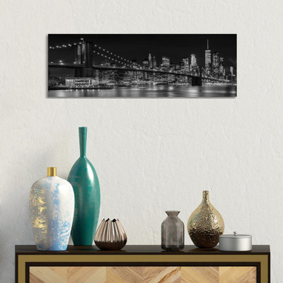 NYC Nightly Impressions- Gallery-Wrapped Canvas Giclée