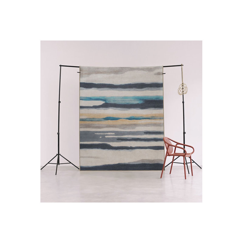 Tapis décoratif moderne Sydney Sydney, Sous-tapis rectangulaire de 3 pi 3 po x 4 pi 11 po