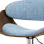 Tabouret de bar pivotant réglable