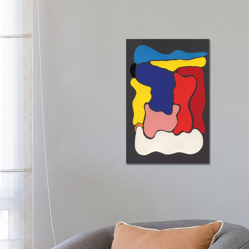 Coloured Forms On Grey, 66.04 cm H x 45.72 cm W x 1.905 cm D, Does Not Apply