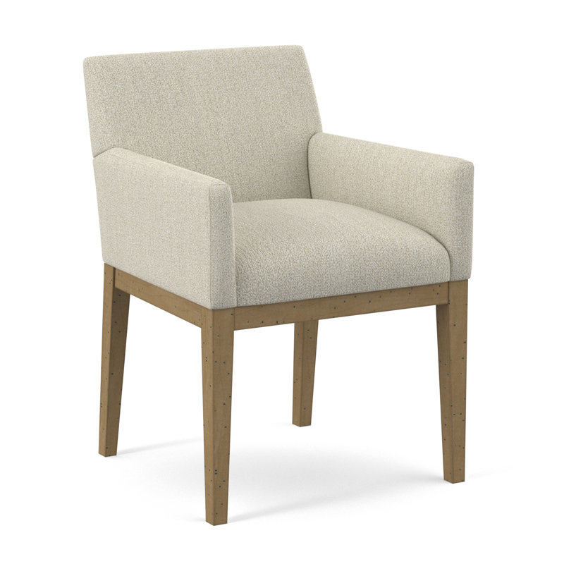 Upholstered Arm Chair, 61493-88, Pecan