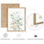 "Fleurs sauvages vertes, art floral moderne, impressions encadrées, affiches, petit art mural pour la salle de bain" - 4 pièces-101825689-101825686