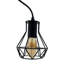 Chaela 2 - Light Black Cluster Pendant-1939147378