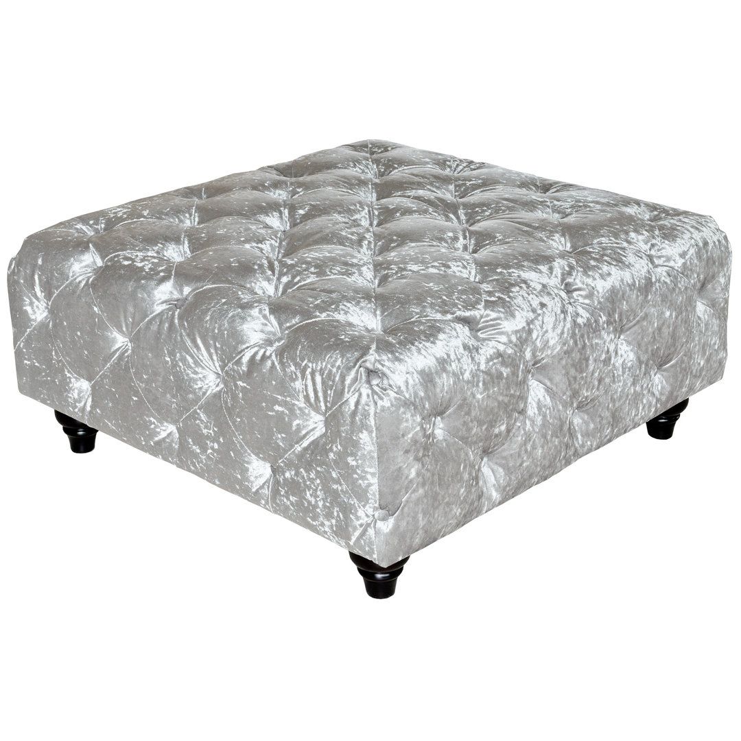 Isiah 90cm Wide Square Cocktail Ottoman