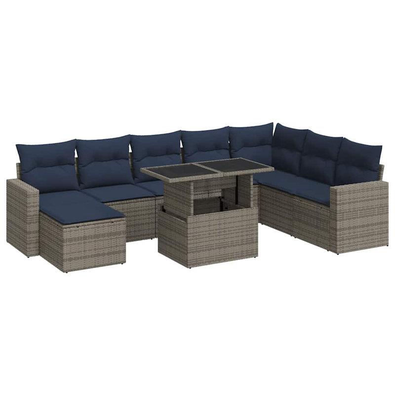 62cm Wide Patio Sofa with Cushions