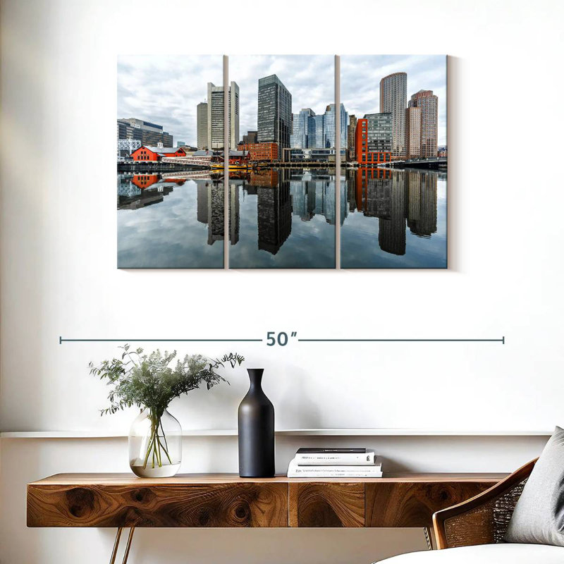 Nicci Boston Harbor View, 24" H x 38" W