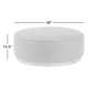 Rayna 36" Round Cocktail Ottoman