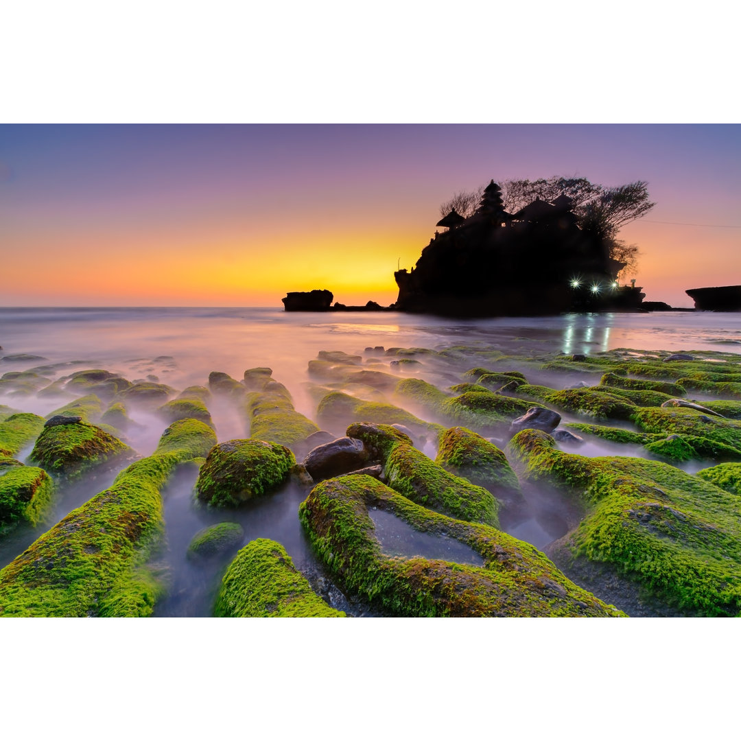 Hindu Temple - Bali by Stevo24 - Wrapped Canvas Print