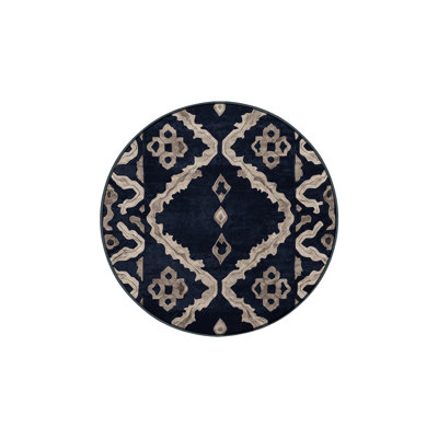 Machine Washable Gray Area Rug