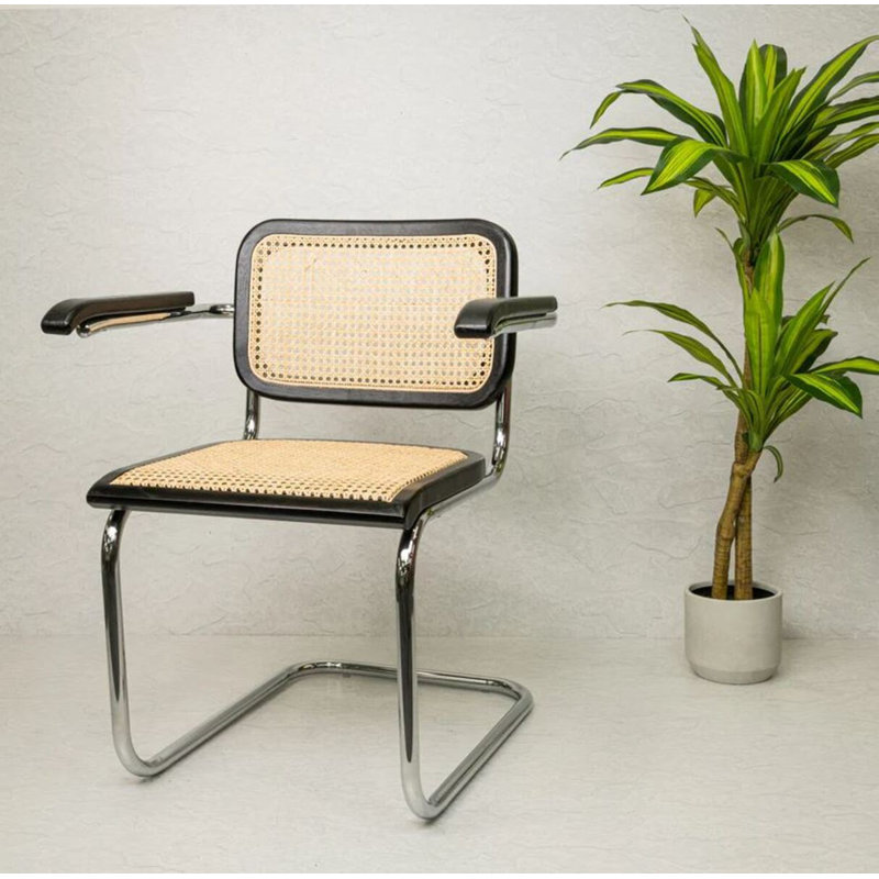 Fauteuil Philip Cane, Noir, noir, noir, noir