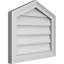 Peaked Top Surface Mount Signature Urethane Non-Functional Gable Vent 5/12 Pitch Primed Tan-101741927