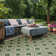 Arneshia Geometric Indoor/Outdoor Area Rug