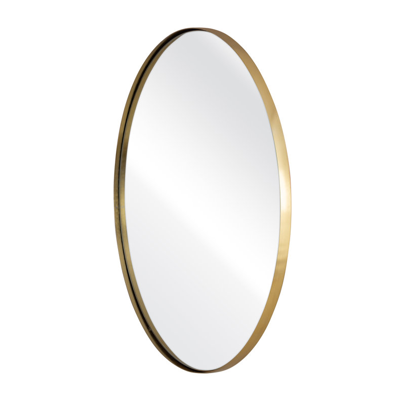 Petit miroir Beni - laiton, Laiton