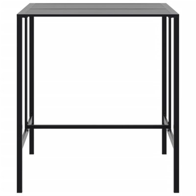 Square Metal Outdoor Bar Table , 100cm cm W 100cm cm D