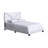 Boyd Sleep Cornerstone Upholstered Faux Leather Platform Bed, Adjustable Height Headboard, Box Spring Required-82004448-82004444