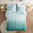 Faux Fur Shaggy Comforter Mini Set with Shams - Hypoallergenic Polyester Filling, Dustproof Design, Ombre Style, Machine Washable-112517368