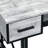Settea Black Finish Computer Desk-700513794