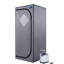 Portable Portable Steam Steam - Home Spa Relaxation Center. Génératrice de 2,2 litres. Température maximale 150F . Télécommande et minuterie activées. Chaise pliable. Tissu imperméable et isolant. , Leak-, -. 9 réglages de vitesse. 360