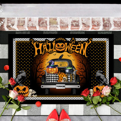 Non-Slip Halloween Outdoor Doormat