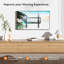 VonHaus Single Screen Wall Mount